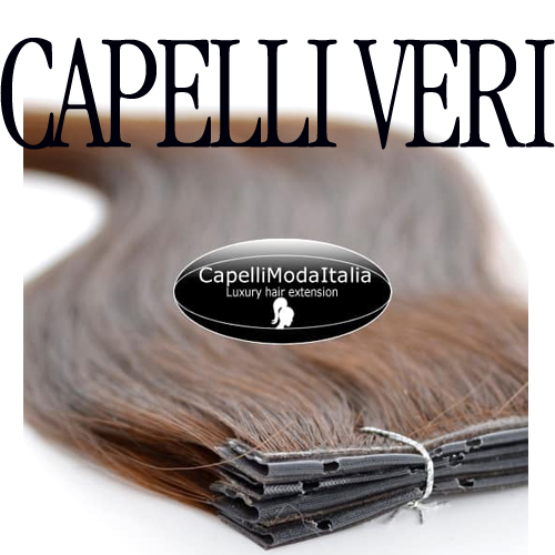 MICRORING DOBBELT BÅND UDVIDELSE - CAPELLI EXTENSION MODA ITALIA